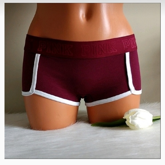 PINK Victoria's Secret Other - Size M🌺PINK VICTORIA'S SECRET LOGO BOYSHORT.nwt